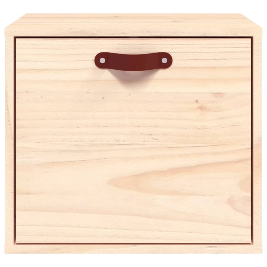 vidaXL Wandschrank 40x30x35 cm Massivholz Kiefer