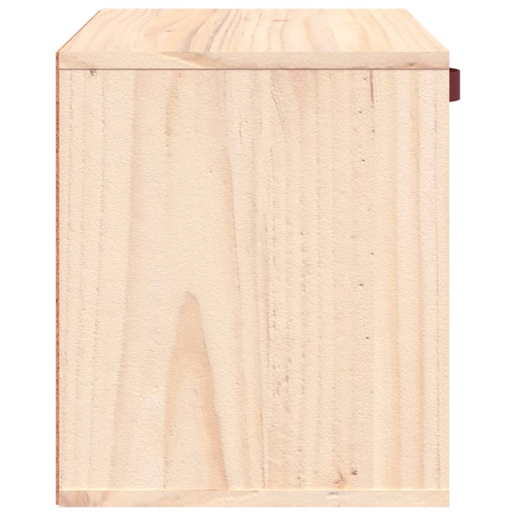 vidaXL Wandschrank 40x30x35 cm Massivholz Kiefer