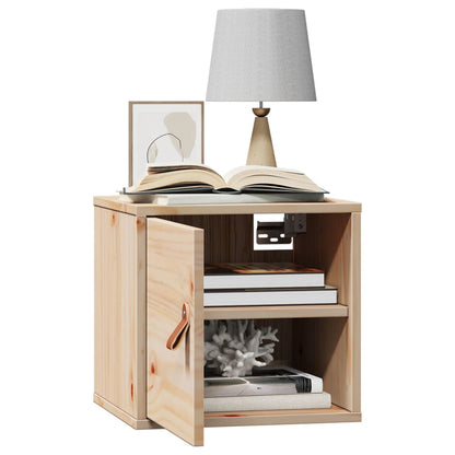 vidaXL Wandschrank 31,5x30x30 cm Massivholz Kiefer