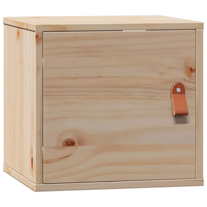 vidaXL Wandschränke 2 Stk. 31,5x30x30 cm Massivholz Kiefer