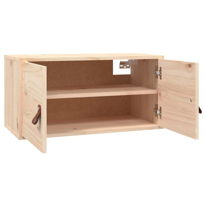 vidaXL Armoire murale 60x30x30 cm Bois de pin massif