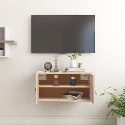 vidaXL Armoire murale 60x30x30 cm Bois de pin massif