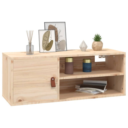 vidaXL Wandschränke 2 Stk. 80x30x30 cm Massivholz Kiefer