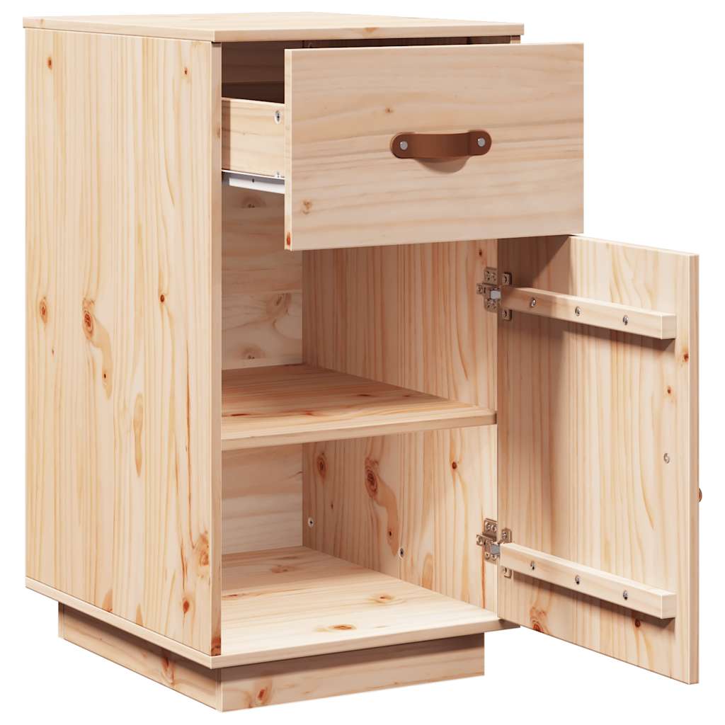 vidaXL Schreibtisch-Schrank 40x50x75 cm Massivholz Kiefer