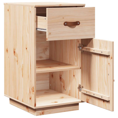 vidaXL Schreibtisch-Schrank 40x50x75 cm Massivholz Kiefer