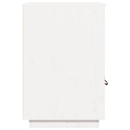 vidaXL Schreibtisch-Schrank Weiß 40x50x75 cm Massivholz Kiefer
