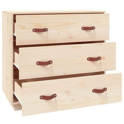 vidaXL Buffet 80x40x75 cm Bois de pin massif