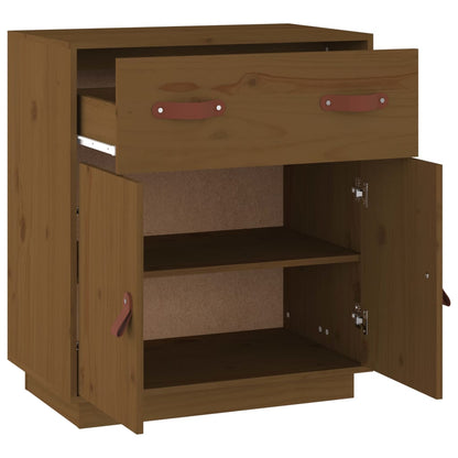 vidaXL Sideboard Honigbraun 65,5x40x75 cm Massivholz Kiefer
