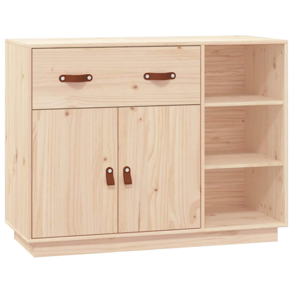 vidaXL Buffet 98,5x40x75 cm Bois de pin massif