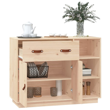 vidaXL Buffet 98,5x40x75 cm Bois de pin massif