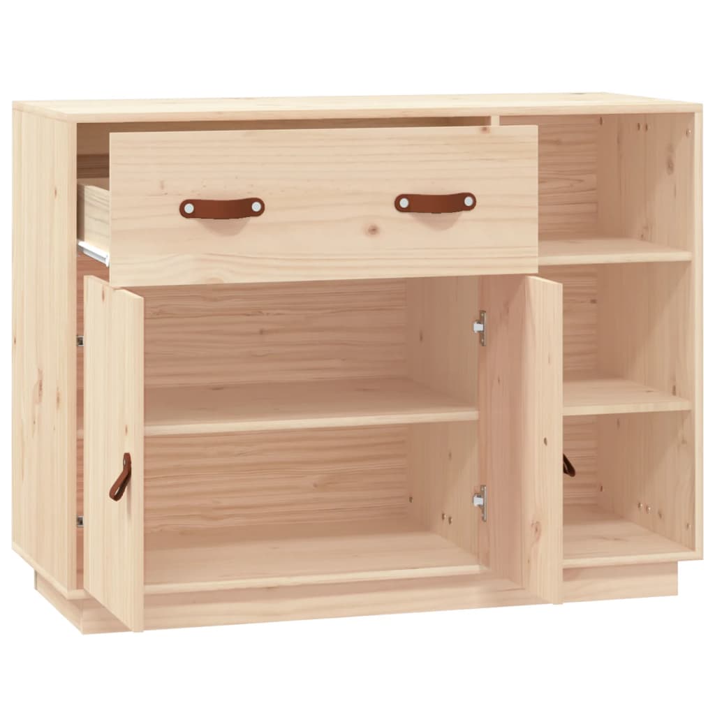 vidaXL Buffet 98,5x40x75 cm Bois de pin massif