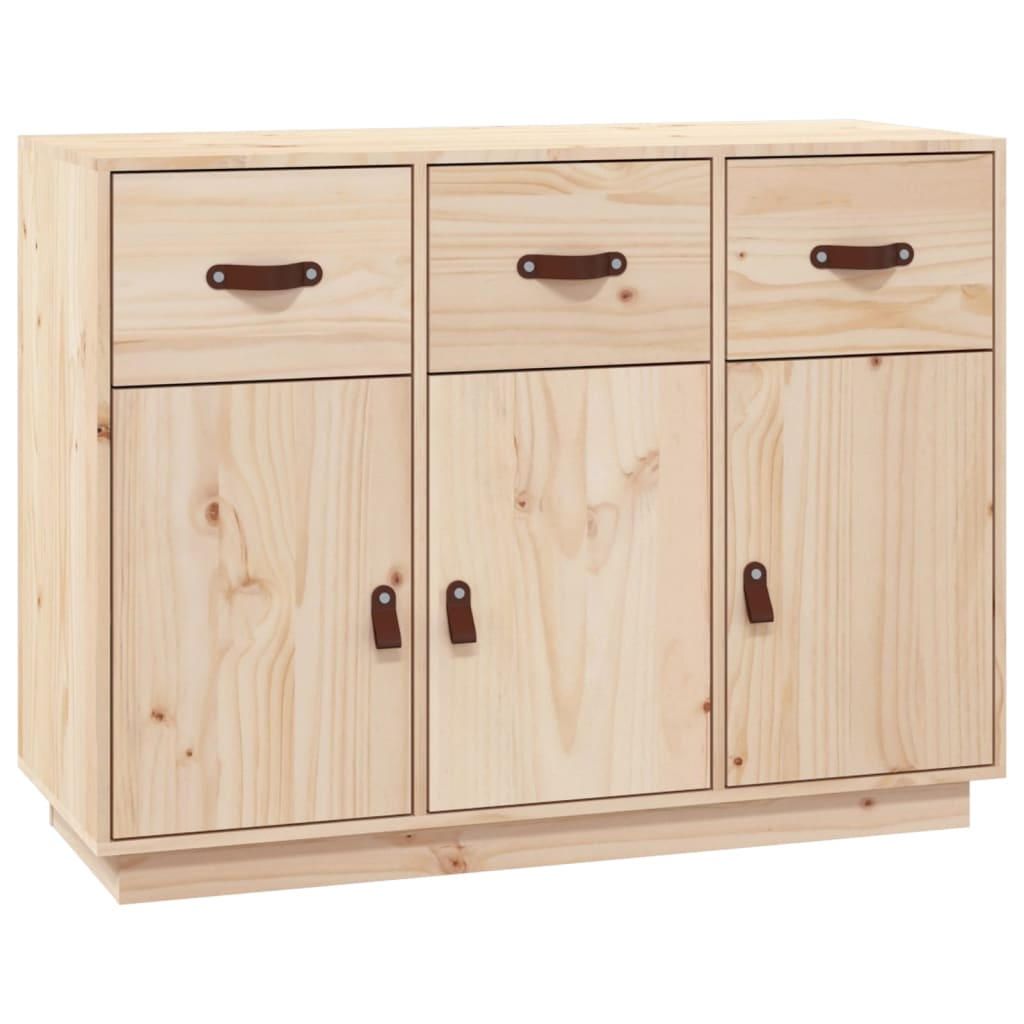vidaXL Buffet 100x40x75 cm Bois de pin massif