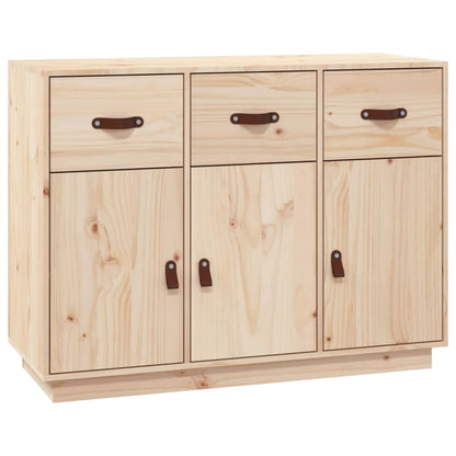 vidaXL Buffet 100x40x75 cm Bois de pin massif