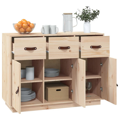 vidaXL Buffet 100x40x75 cm Bois de pin massif