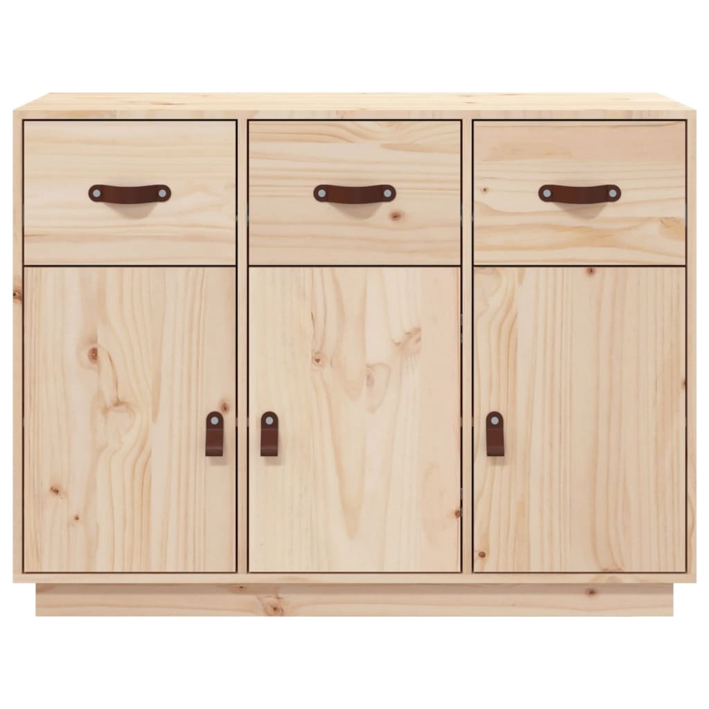 vidaXL Buffet 100x40x75 cm Bois de pin massif