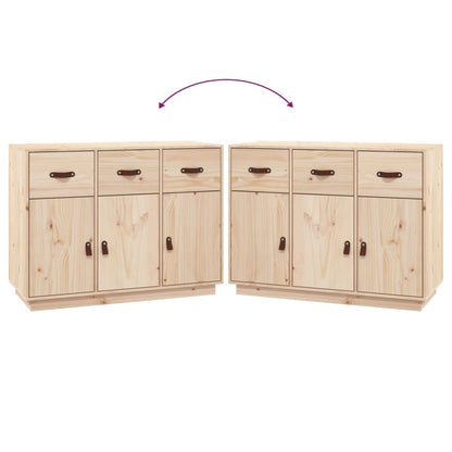 vidaXL Buffet 100x40x75 cm Bois de pin massif