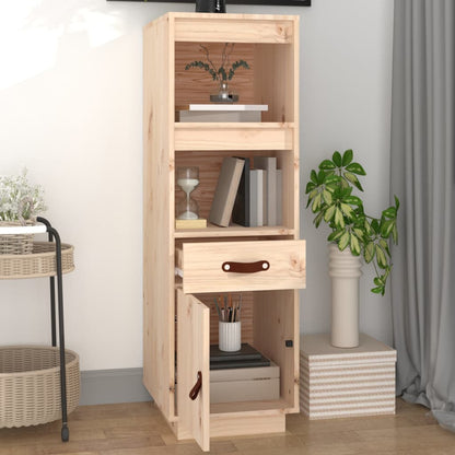 vidaXL Highboard 34x40x108,5 cm Massivholz Kiefer