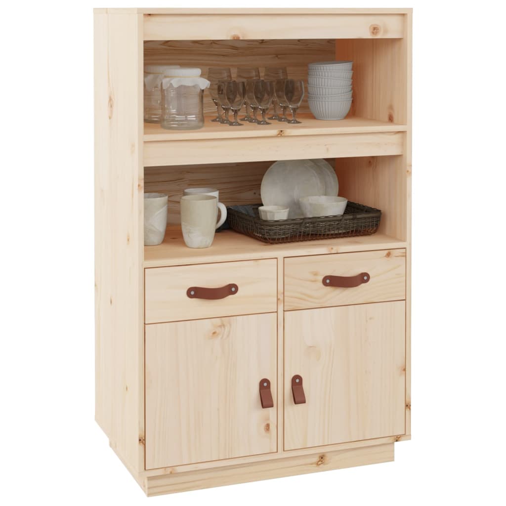 vidaXL Bahut 67x40x108,5 cm Bois de pin massif