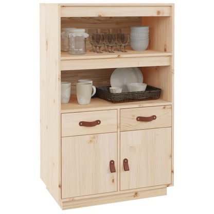 vidaXL Bahut 67x40x108,5 cm Bois de pin massif