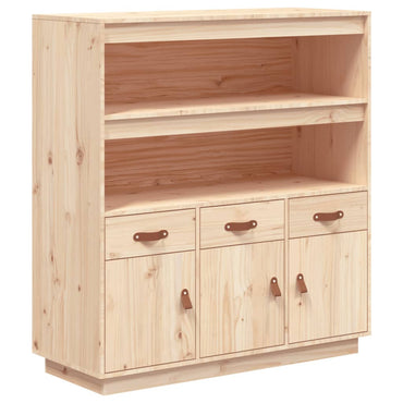 vidaXL Highboard 100x40x108,5 cm Bois de pin massif