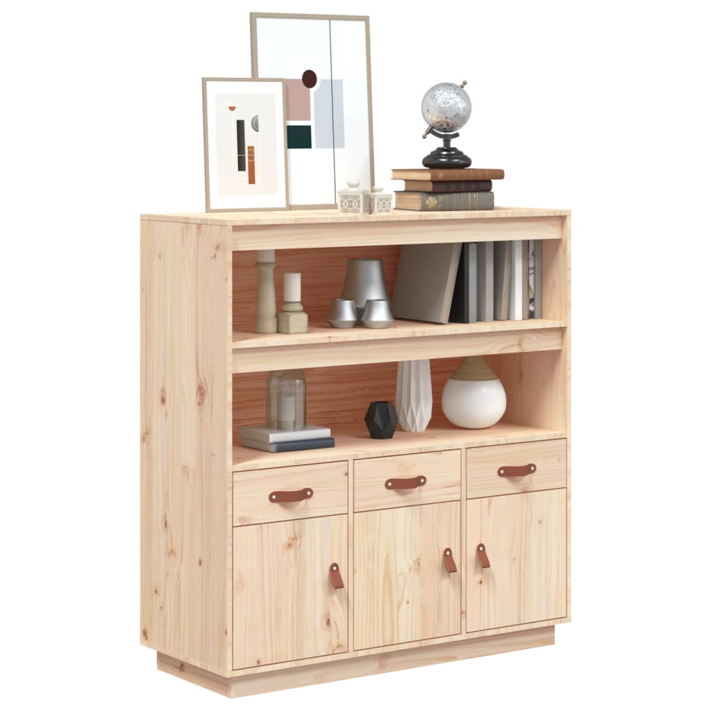 vidaXL Highboard 100x40x108,5 cm Bois de pin massif