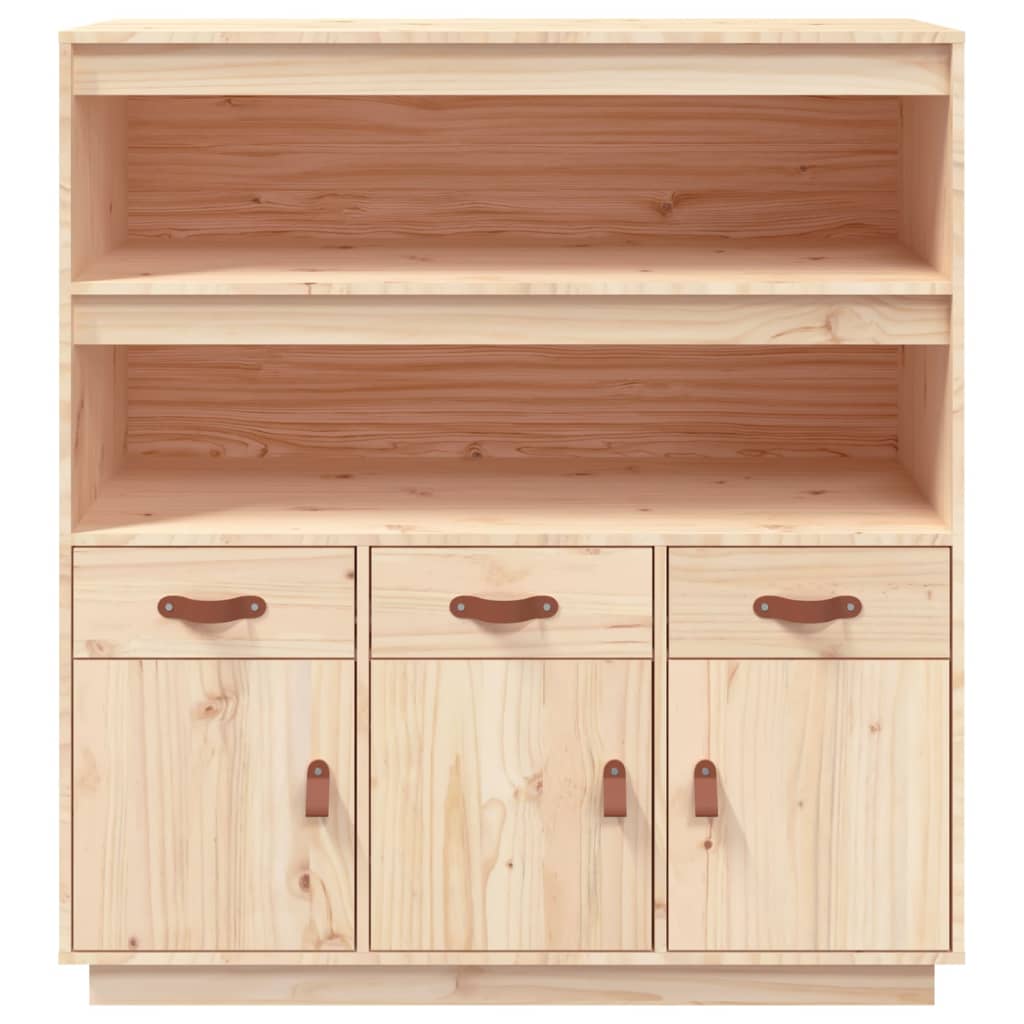 vidaXL Highboard 100x40x108,5 cm Bois de pin massif