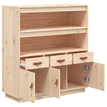 vidaXL Highboard 100x40x108,5 cm Bois de pin massif