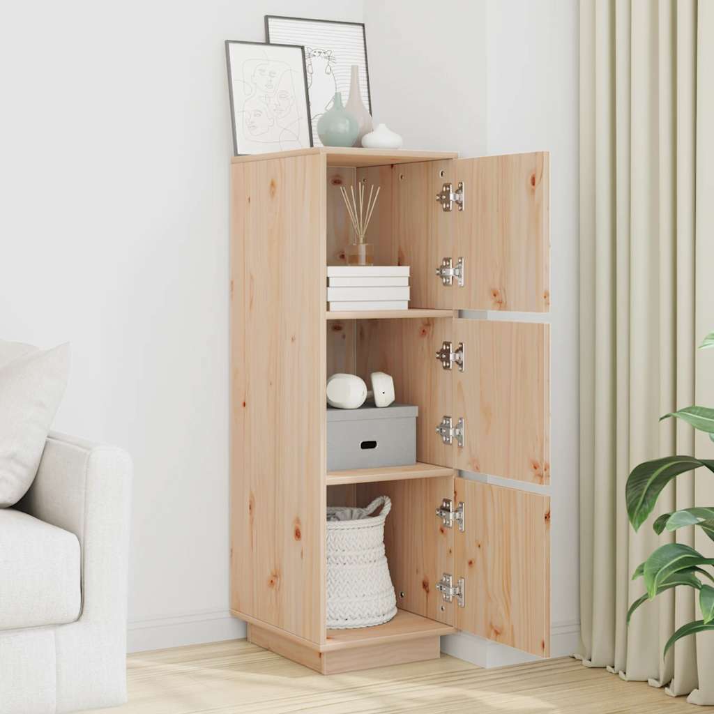 vidaXL Bahut 34x40x108,5 cm Bois de pin massif