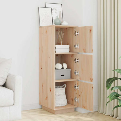 vidaXL Bahut 34x40x108,5 cm Bois de pin massif
