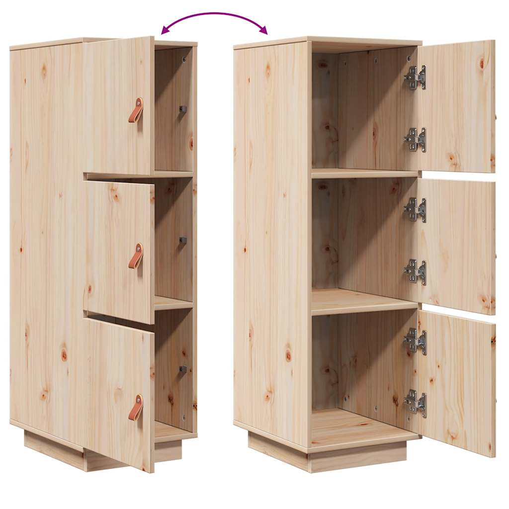 vidaXL Bahut 34x40x108,5 cm Bois de pin massif