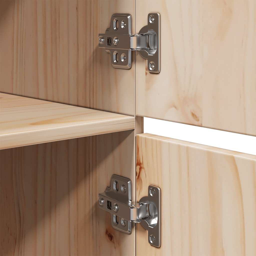 vidaXL Bahut 34x40x108,5 cm Bois de pin massif