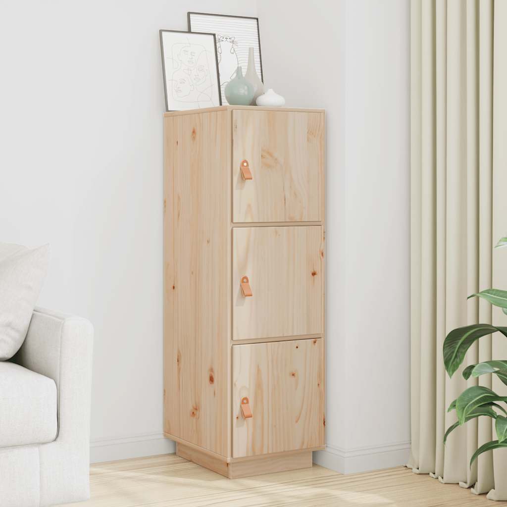 vidaXL Bahut 34x40x108,5 cm Bois de pin massif