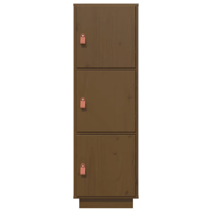 vidaXL buffet haut marron miel 34x40x108,5 cm en pin massif