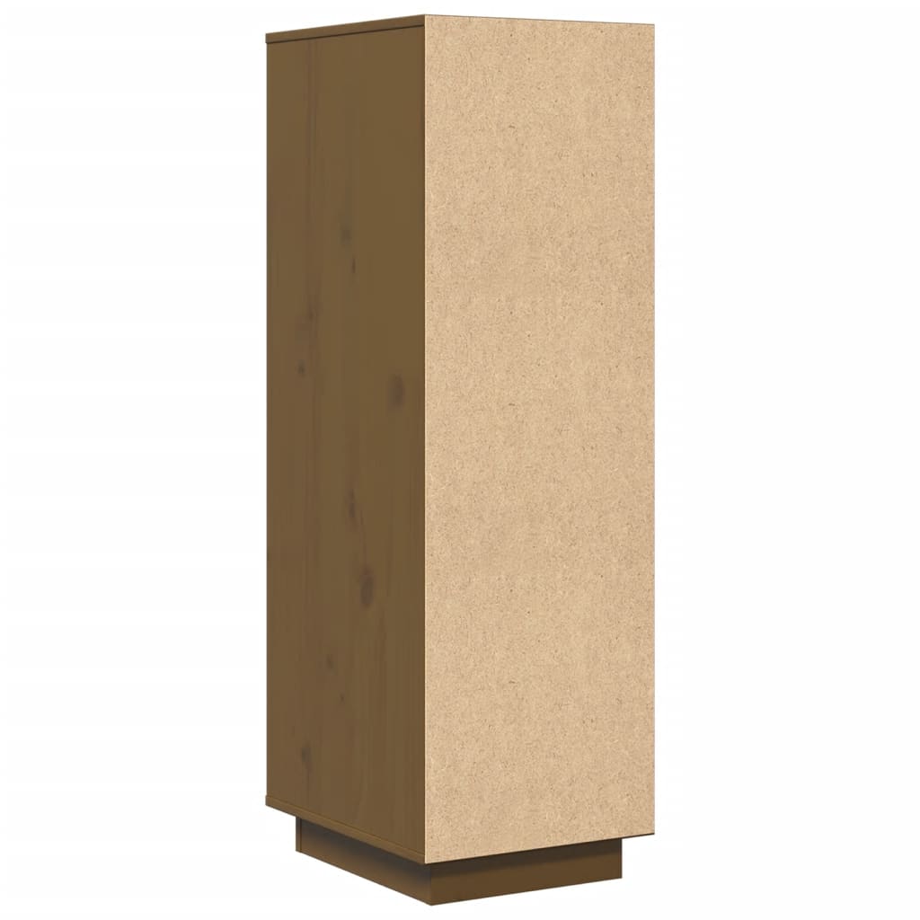 vidaXL buffet haut marron miel 34x40x108,5 cm en pin massif