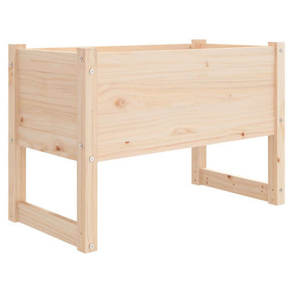 vidaXL Jardinière 78x40x52 cm Bois de pin massif