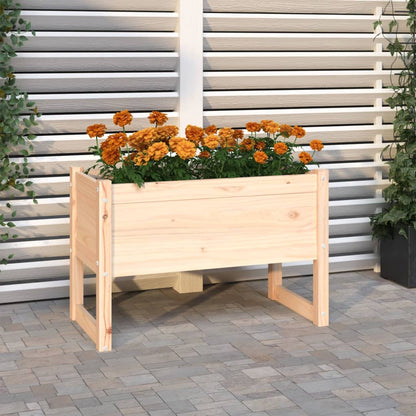 vidaXL Jardinière 78x40x52 cm Bois de pin massif