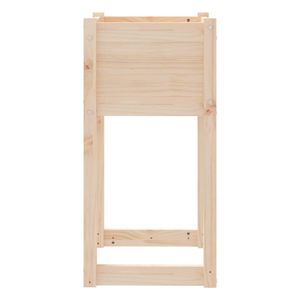vidaXL Jardinière 40x40x81 cm Bois de pin massif