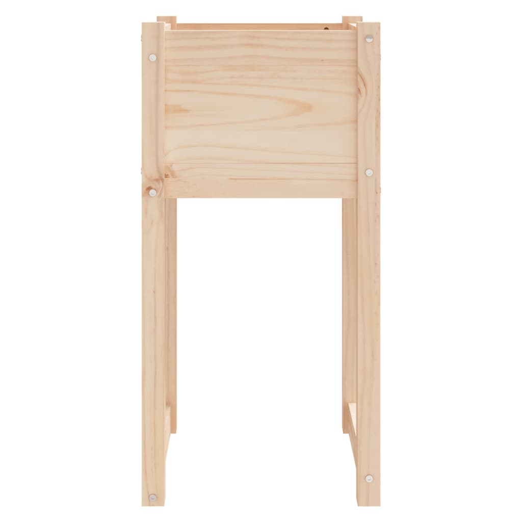 vidaXL Jardinières 2 pcs 40x40x81 cm Bois de pin massif