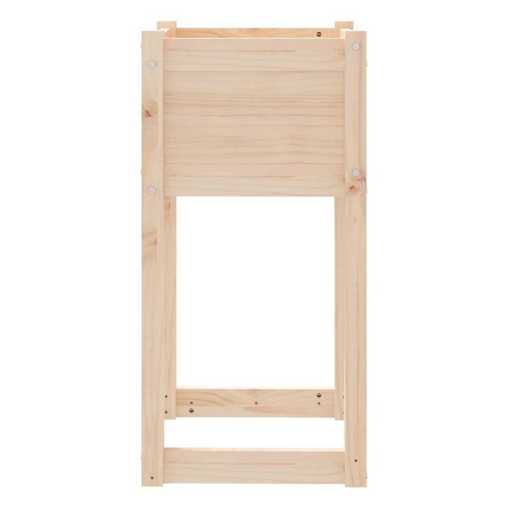 vidaXL Jardinières 2 pcs 40x40x81 cm Bois de pin massif