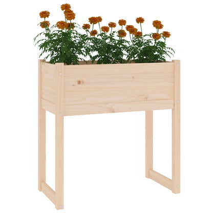 vidaXL Jardinière 78x40x81 cm Bois de pin massif
