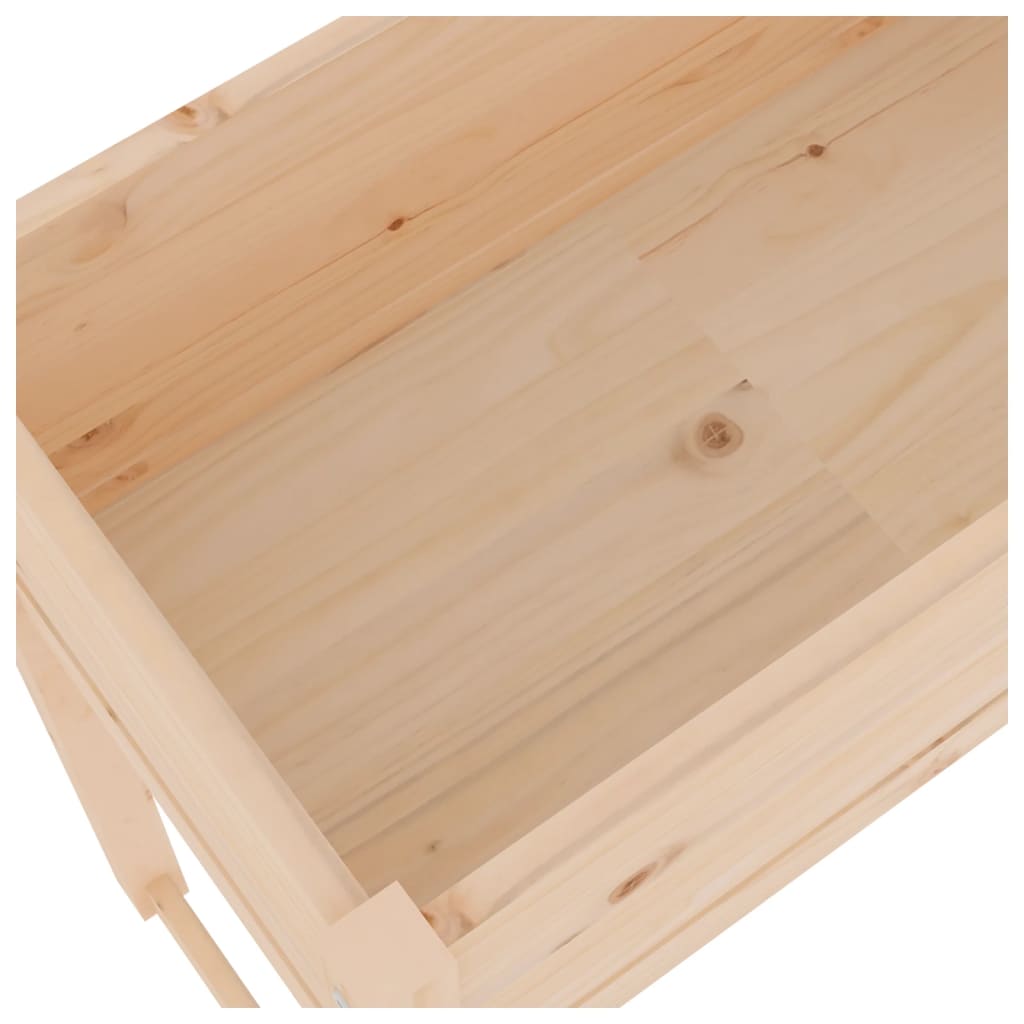 vidaXL Jardinière 78x40x81 cm Bois de pin massif
