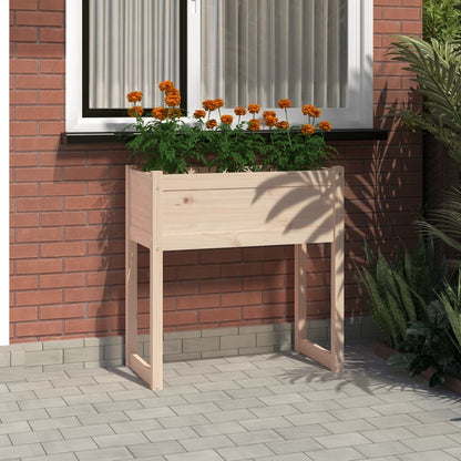 vidaXL Jardinière 78x40x81 cm Bois de pin massif