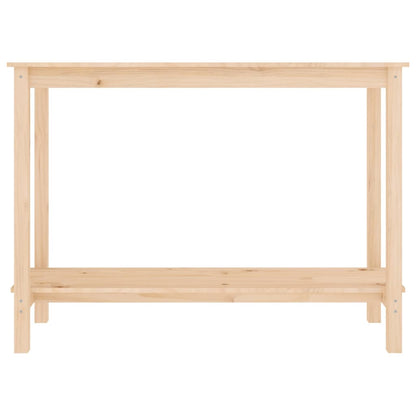 vidaXL Konsolentisch 110x40x80 cm Massivholz Kiefer