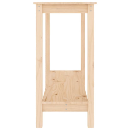 vidaXL Konsolentisch 110x40x80 cm Massivholz Kiefer