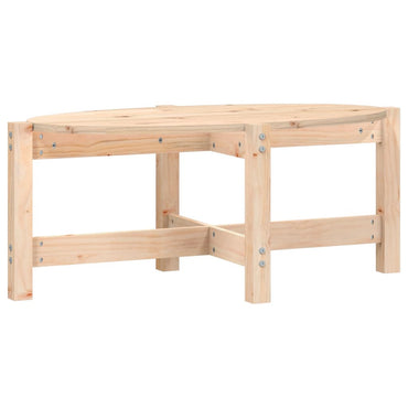vidaXL Couchtisch 87x48x35 cm Massivholz Kiefer