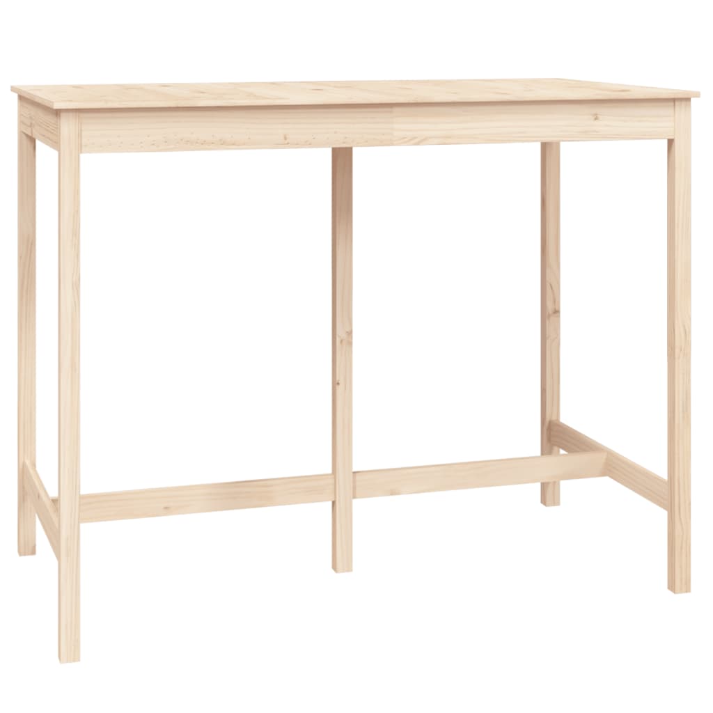 vidaXL Ensemble de bar 7 pcs Bois de pin massif