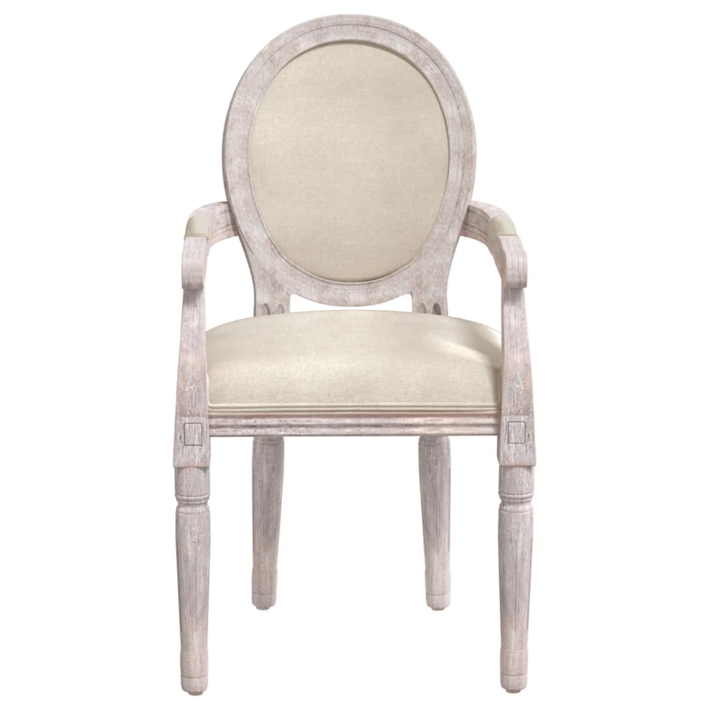 vidaXL Chaise de salle à manger 54x56x96,5 cm lin