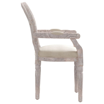 vidaXL Chaise de salle à manger 54x56x96,5 cm lin