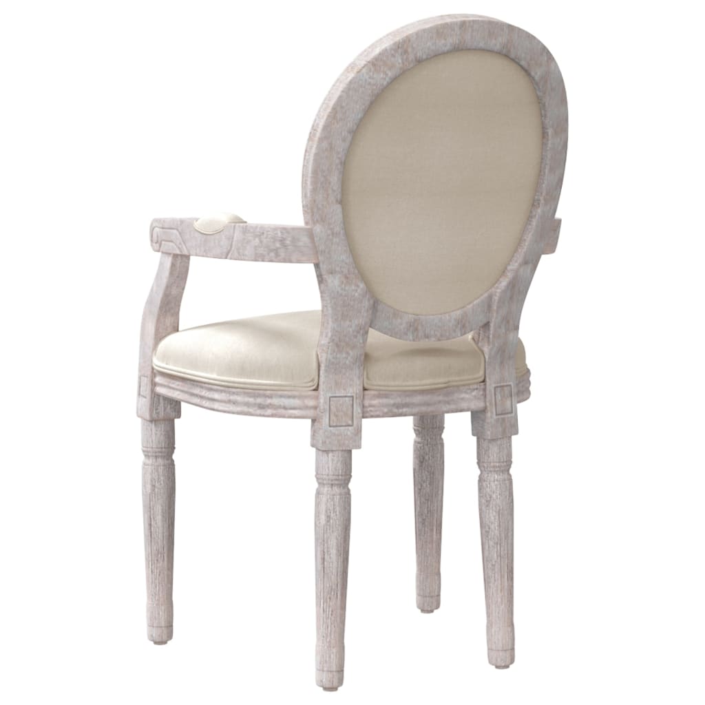 vidaXL Chaise de salle à manger 54x56x96,5 cm lin
