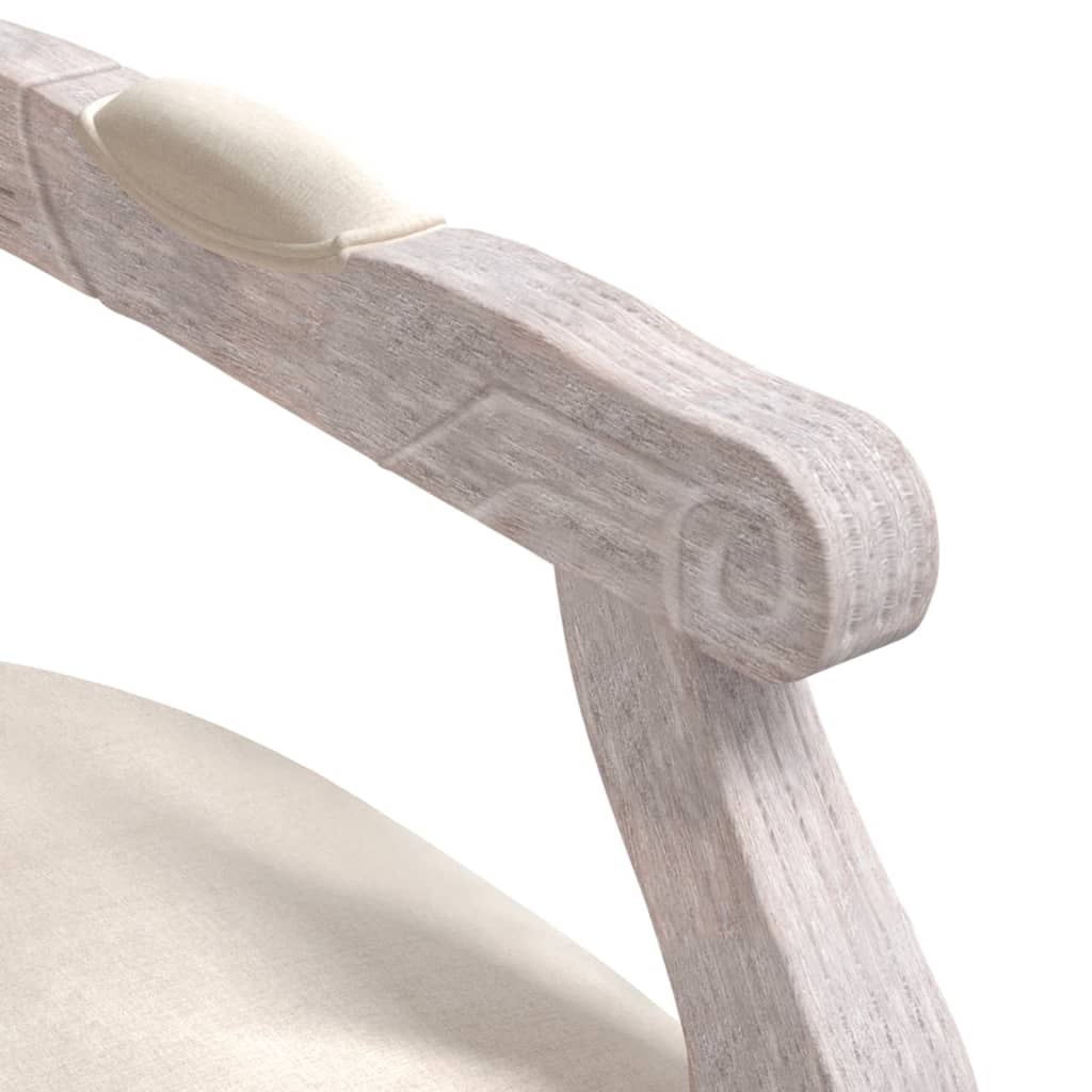 vidaXL Chaise de salle à manger 54x56x96,5 cm lin